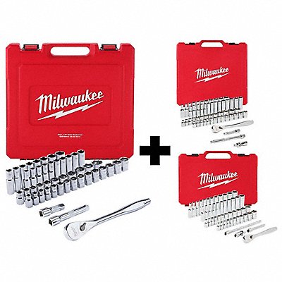 Socket Sets with Wrenches and Drive Tools